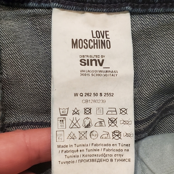 NWT - MOSCHINO - Union Jack Jeans - Picture 9 of 11
